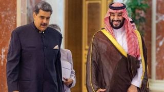 دیدار ولیعهد سعودی و رئیس جمهور ونزوئلا