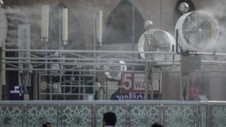 تدبیر سعودی‌ها برای کاهش دمای ۴۶ درجه‌ای در مسجدالحرام+فیلم