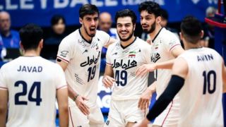 والیبال ایران صعود کرد 