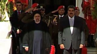 «مادورو» از رئیسی استقبال کرد