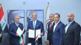 امضای تفاهم‌نامه همکاری فدراسیون‌های فوتبال عراق و ایران