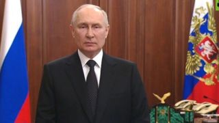 پوتین: دشمنان می‌خواستند روسیه را وارد درگیری داخلی کنند