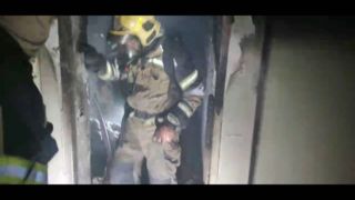 آتش سوزی مرگبار در گلابدره تهران
