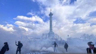 فرانسه درخواست کمک از رژیم صهیونیستی برای سرکوب اعتراضات را تکذیب کرد