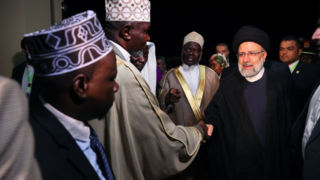 دیدار مسلمانان اوگاندا با آیت‌الله رئیسی در بزرگترین مسجد شرق آفریقا