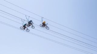 طولانی‌ترین مسیر دوچرخه‌سواری در آسمان 