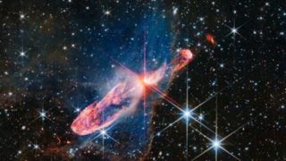 جدیدترین تصویر جیمز وب از تولد ستاره‌ای در فاصله ۱۴۷۰سال نوری!