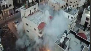  منفجر کردن منزل یکی از شهدای فلسطینی در نابلس