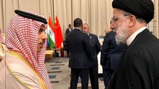 وزیر خارجه عربستان با رئیسی دیدار و گفت‌وگو کرد