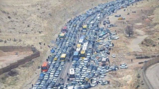 آخرین وضعیت راه‌های منتهی به مرز مهران | ۵۷ هزار وسیه نقلیه در مرز مهران