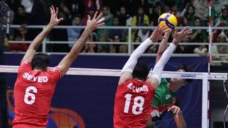 سقوط والیبال ایران در رده بندی جهانی 