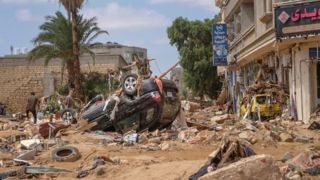  تصاویر آخرالزمانی از سیل وحشتناک لیبی