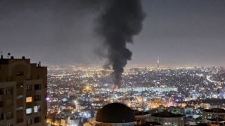 آتش‌سوزی انبار سازمان توسعه وابسته به وزارت دفاع، دیشب