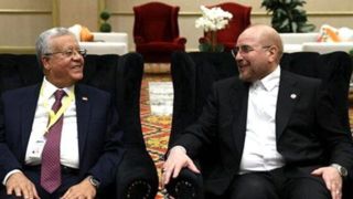 دیدار روسای مجالس ایران و مصر در ژوهانسبورگ