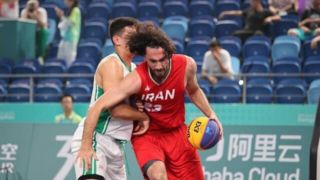 صعود بسکتبال سه نفره ایران به یک‌چهارم نهایی بازی‌های آسیایی