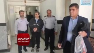 اولین تصاویر از دستگیری مجرم بزرگ اقتصادی و انتقالش به تهران