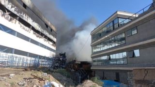 تشریح جزئیات خسارات آتش سوزی شب گذشته در شهرک صنعتی بناب
