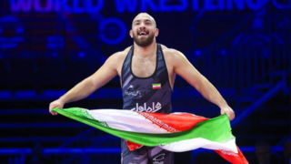 زارع قهرمان بازی‌های آسیایی شد/ قهرمانی کشتی آزاد ایران با ۳ طلا و ۲ نقره + فیلم