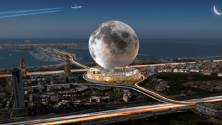 قدم زدن روی ماه در هتل ۵ میلیارد دلاری دبی
