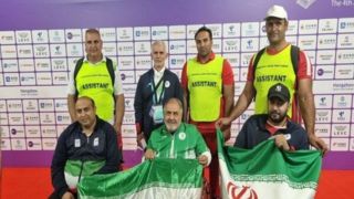 هر سه مدال پرتاب دیسک مردان به ایران رسید