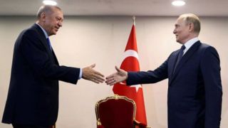 گفت‌وگوی پوتین و اردوغان درباره غزه 