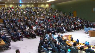 نشست شورای امنیت سازمان ملل درباره وضعیت خاورمیانه و فلسطین 