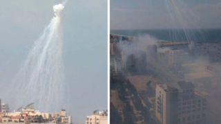 ادامه بمباران غزه با بمب فسفری!