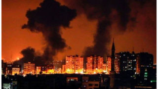 تصاویری از حملات وحشیانه صهیونیست‌ها به غزه