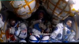 لحظات پرتنش بازگشت فضانوردان به اتمسفر زمین