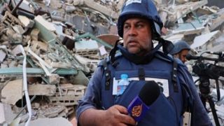پیام مخابره شده از خبرنگار فلسطینی مستقر در غزه 