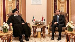 دیدار رئیسی و السیسی/ رئیسی: مانعی برای گسترش روابط با کشور دوست، مصر نداریم
