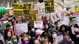 تظاهرات بزرگ مردم در «نیویورک» در حمایت از جهان