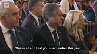 چهره دیدنی وزیرخارجه آمریکا وقتی بایدن، رئیس جمهور چین را یک دیکتاتور خطاب می‌کند!