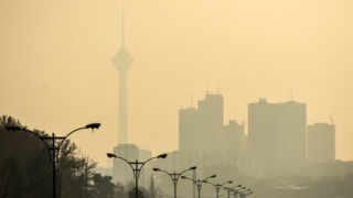 وضعیت هوای تهران/ تنفس هوای ناسالم برای گروه‌های حساس