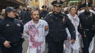 پلیس نیویورک ۳۴ حامی فلسطین را بازداشت کرد