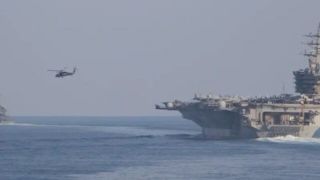 ناوگان پنجم آمریکا: ناوگروه آیزنهاور در آب‌های خلیج فارس در حال حرکت است