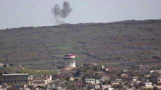 شلیک موشک از سوریه به سمت اراضی اشغالی