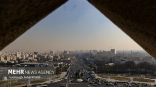 وضعیت هوای تهران نارنجی است/۱۱۵روز هوای آلوده در پایتخت