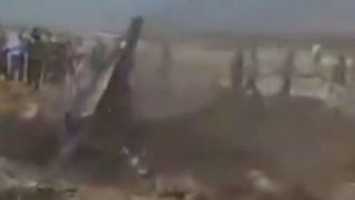 نخستین فیلم از محل سقوط هواپیما در کازرون