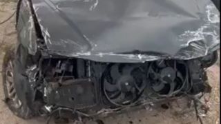 تصاویر دیده نشده از خودروی سانحه دیده معاون وزیر صمت