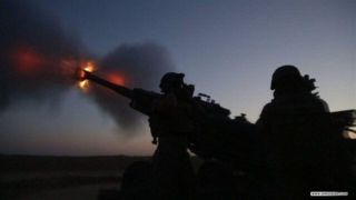 مقاومت عراق پایگاه آمریکا در حسکه سوریه را هدف قرار داد
