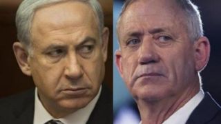 تشدید اختلاف میان سران تل‌آویو/مشارکت گانتز درتظاهرات ضد نتانیاهو