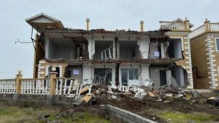 مجتمع ویلایی ۱۴۰ میلیارد تومانی در لاهیجان تخریب شد