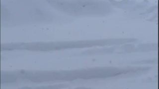 شدت برف در اردبیل در دمای هوا منفی۱۰ درجه