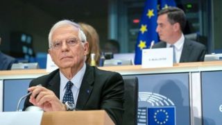 بورل: اتحادیه اروپا ۲۸ میلیارد یورو سلاح به اوکراین داده است