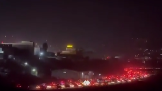 ترافیک سنگین شبانه در خروجی گیلان