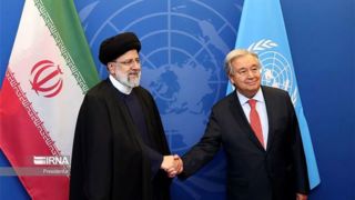 دبیرکل سازمان ملل سالروز پیروزی انقلاب اسلامی را به رئیسی تبریک گفت