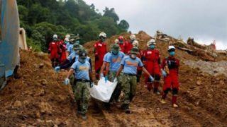 شمار قربانیان رانش زمین در فیلیپین به ۹۲ نفر رسید/ ۳۶ نفر همچنان مفقود