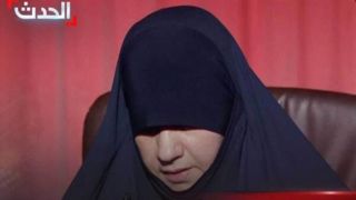 نخستین ظهور علنی همسر ابوبکر البغدادی و مصاحبه با شبکه سعودی