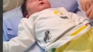 تولد سنگین وزن ترین نوزاد ایران در بیمارستان رضوی